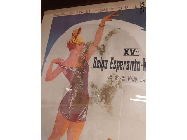 Lot 162 - vintage reclame poster de panne - afbeelding 4 van  4