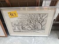 Lot 163 - kader herenhoeve - afbeelding 1 van  3