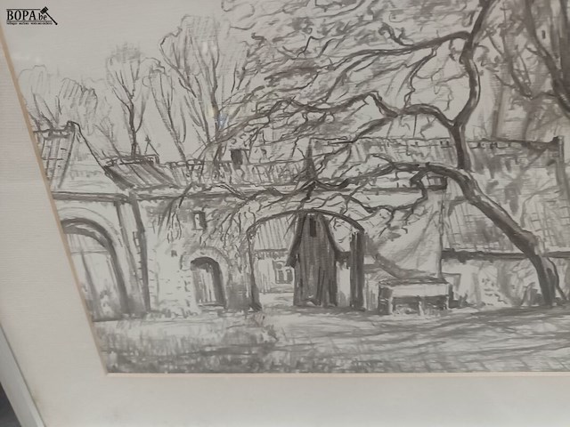 Lot 163 - kader herenhoeve - afbeelding 2 van  3