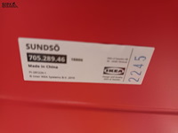 Lot 163 - metalen klapstoelen ikea. 15 stuks - afbeelding 3 van  4