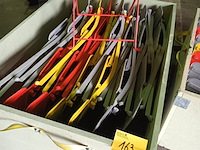 Lot 163 - metalen klapstoelen ikea. 15 stuks - afbeelding 4 van  4