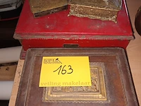 Lot 163 - oude kistjes. 4 stuks - afbeelding 4 van  4