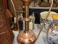 Lot 163 - paraplubak en kan in koper. 2 stuks - afbeelding 3 van  4