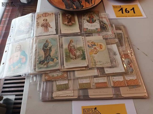 Lot 163 - religieuze en communie kaartjes - afbeelding 5 van  5