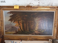 Lot 163 - schilderij op doek - afbeelding 1 van  5