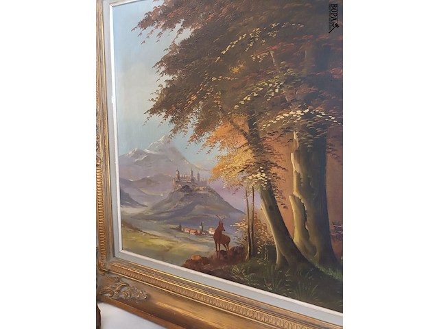 Lot 163 - schilderij op doek - afbeelding 3 van  5