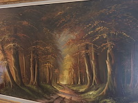 Lot 163 - schilderij op doek - afbeelding 4 van  5