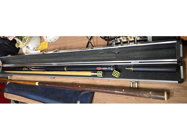 Lot 164 - biljartkeu's 3 stuks - afbeelding 2 van  8