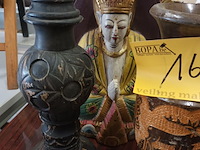 Lot 164 - houten deco. 4 stuks - afbeelding 2 van  4