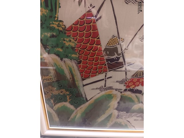 Lot 164 - kader vissersboten - afbeelding 3 van  5