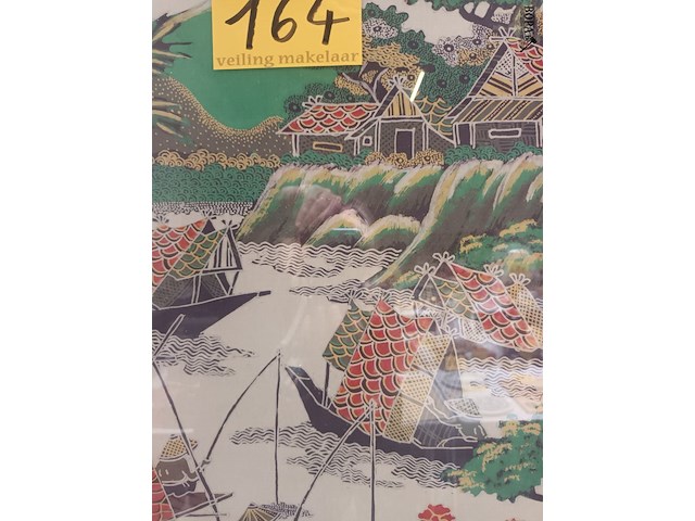 Lot 164 - kader vissersboten - afbeelding 5 van  5