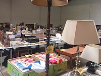 Lot 164 - lampedaire in houtdraaiwerk - afbeelding 1 van  3