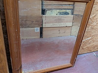 Lot 164 - lot spiegels houten omkadering - afbeelding 2 van  4