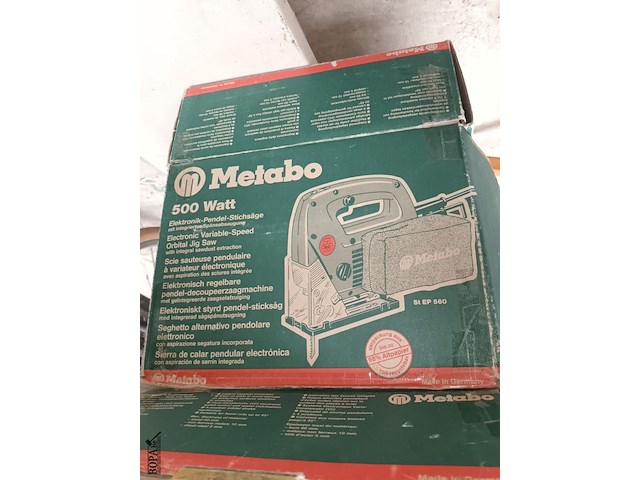Lot 164 - metabo decoupeerzaagmachine - afbeelding 4 van  4