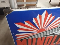 Lot 165 - emaille reclamebord mundlos - afbeelding 4 van  6