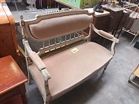 Lot 166 - antieke zitbank - afbeelding 1 van  6