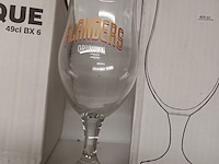 Lot 166 - bierglazen flanders. 2 dozen - afbeelding 2 van  3