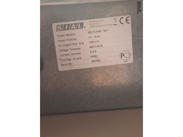 Lot 166 - elektrisch verwarmingstoestel sial - afbeelding 4 van  5