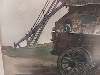 Lot 166 - kader molen - afbeelding 3 van  4