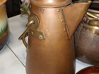 Lot 166 - koperen decoratie. 5 stuks - afbeelding 2 van  5