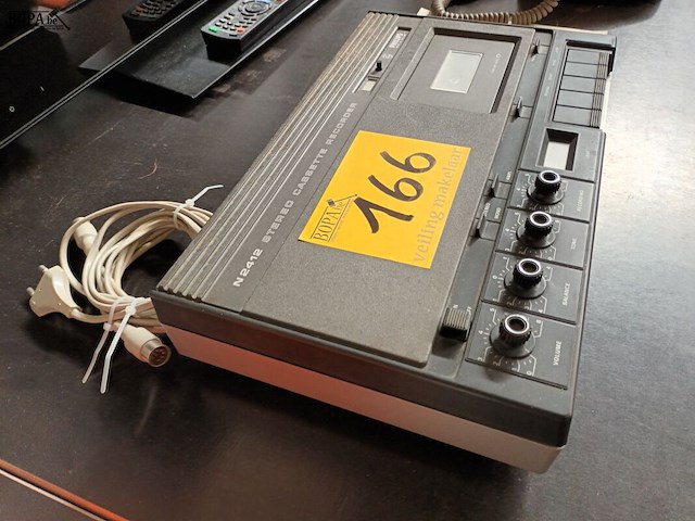 Lot 166 - stereo cassette recorder philips - afbeelding 3 van  4