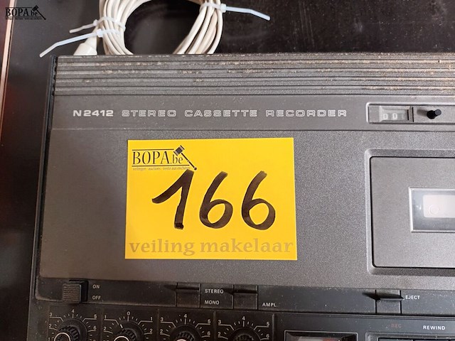 Lot 166 - stereo cassette recorder philips - afbeelding 4 van  4