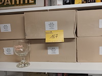 Lot 167 - bierglazen kapittel. 6 dozen - afbeelding 1 van  4