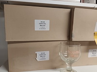 Lot 167 - bierglazen kapittel. 6 dozen - afbeelding 3 van  4