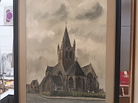 Lot 167 - kader kerk - afbeelding 1 van  3