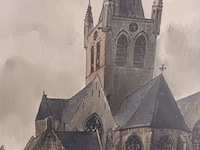 Lot 167 - kader kerk - afbeelding 3 van  3