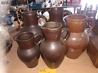Lot 167 - kruiken in aardewerk. 5 stuks