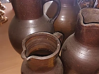 Lot 167 - kruiken in aardewerk. 5 stuks - afbeelding 3 van  3