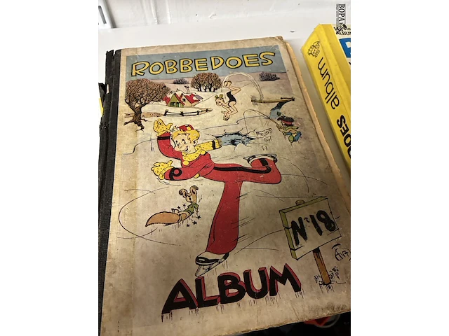 Lot 167 - vintage boeken robbedoes - 2 stuks - afbeelding 4 van  5