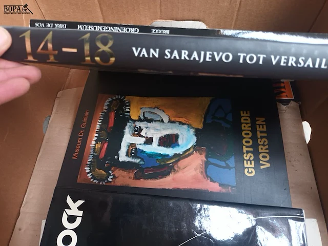 Lot 168 - kunstboeken. 1 doos - afbeelding 2 van  10