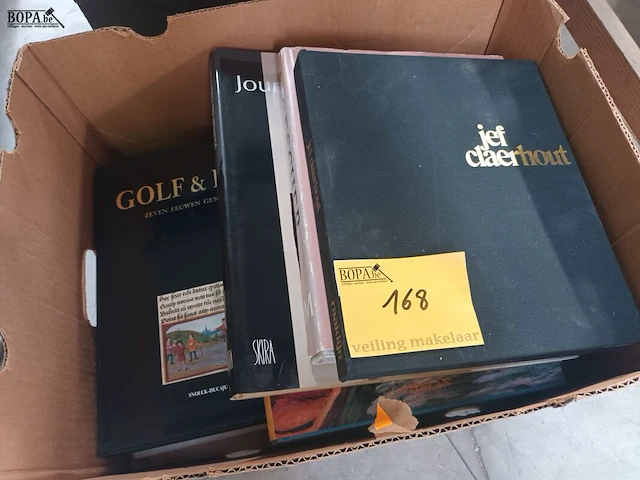 Lot 168 - kunstboeken. 1 doos - afbeelding 1 van  10