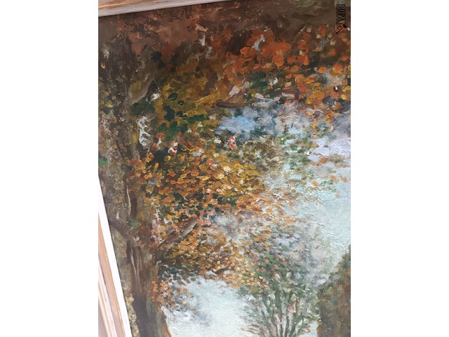Lot 168 - schilderij landschap - afbeelding 2 van  4