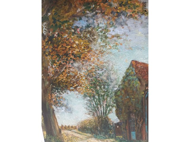 Lot 168 - schilderij landschap - afbeelding 4 van  4