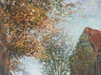 Lot 168 - schilderij landschap - afbeelding 4 van  4