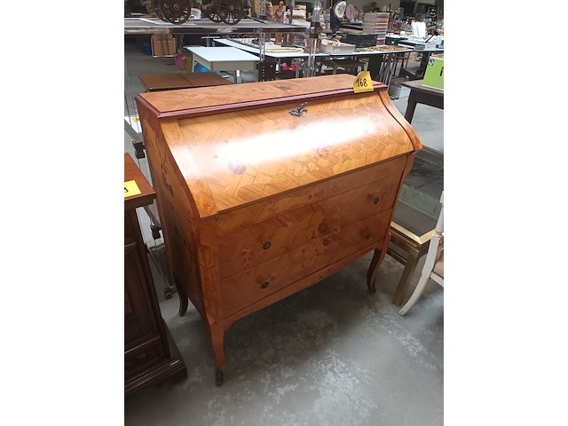 Lot 168 - secretaire in marqueterie - afbeelding 1 van  5