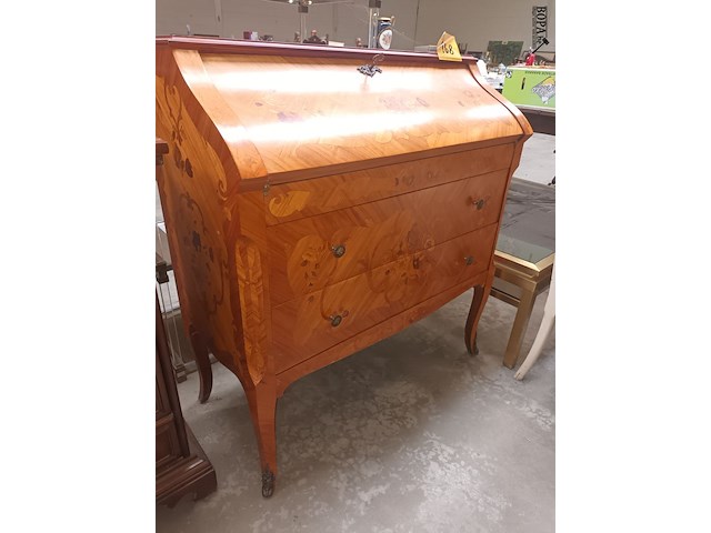 Lot 168 - secretaire in marqueterie - afbeelding 2 van  5