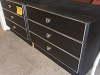 Lot 168 - vintage ladekast. 2 stuks - afbeelding 4 van  5