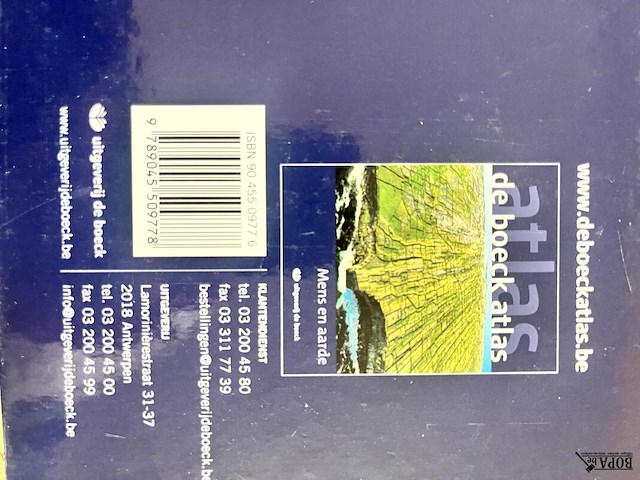 Lot 169 - de boeck atlas mens en aarde - afbeelding 4 van  4