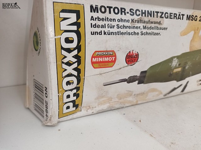 Lot 169 - proxxon sculpteermachine - afbeelding 2 van  3