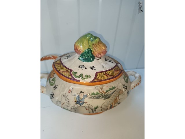 Lot 17 - antieke tafeldecoratie. 4 stuks - afbeelding 9 van  10