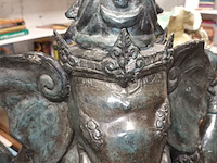 Lot 17 - bronzen beeld ganesha - afbeelding 2 van  5