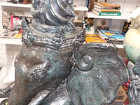 Lot 17 - bronzen beeld ganesha - afbeelding 3 van  5