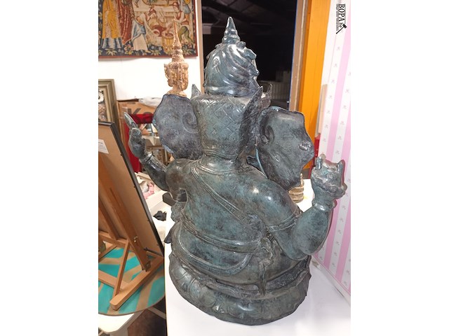 Lot 17 - bronzen beeld ganesha - afbeelding 5 van  5