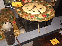 Lot 17 - comtoise klok - afbeelding 3 van  4