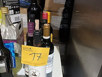 Lot 17 - flessen rode wijn. 8 stuks - afbeelding 1 van  5