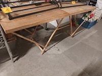 Lot 17 - houten plooitafel
